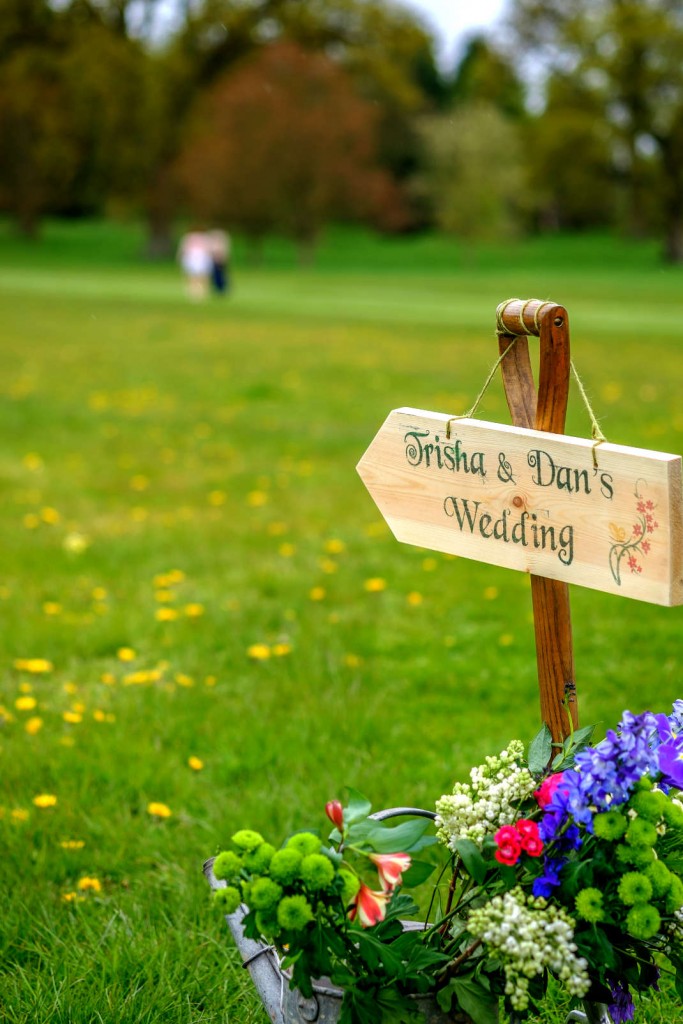Flower Wedding Signs